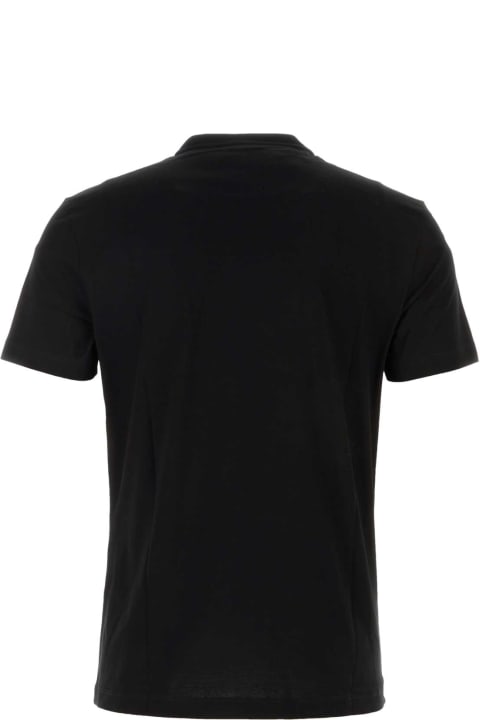 Versace for Men Versace Black Cotton T-shirt