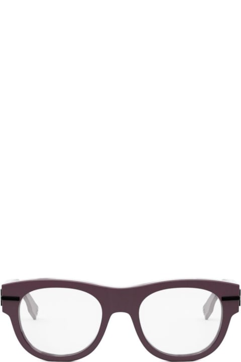 Accessories for Men Fendi Eyewear Round-frame Glasses