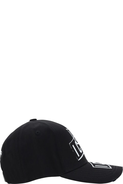 Hats for Men Dsquared2 Icon Stamp Baseball Cap