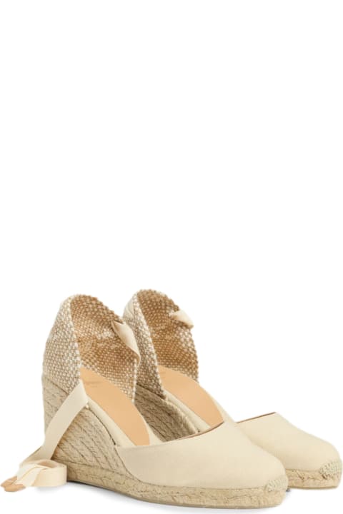 Castañer for Women Castañer Beige Cotton Carina Espadrilles