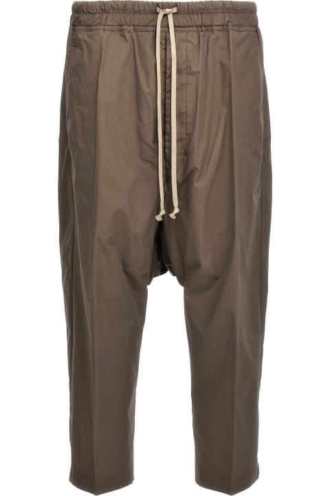 Fashion for Men Rick Owens 'drawstring Cropped' Pants
