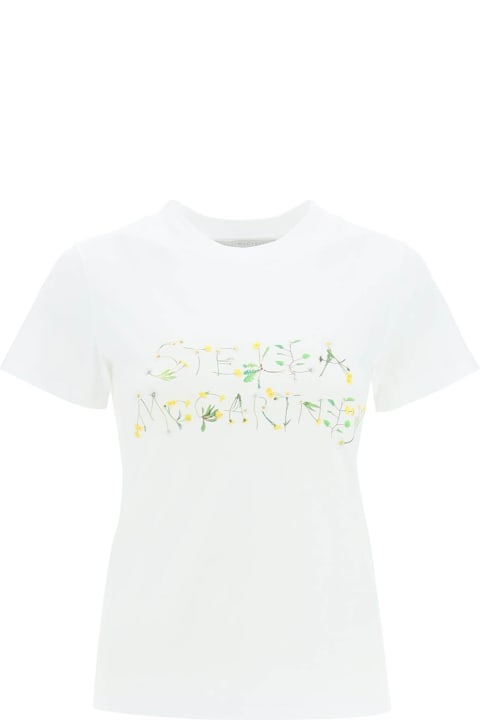 Stella McCartney Topwear for Women Stella McCartney The Dandelion Logo T-shirt