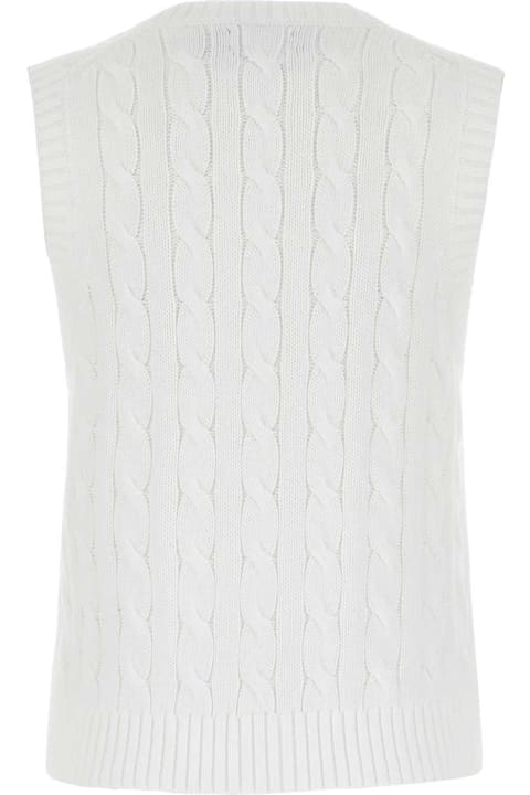 Polo Ralph Lauren for Women Polo Ralph Lauren White Cotton Vest