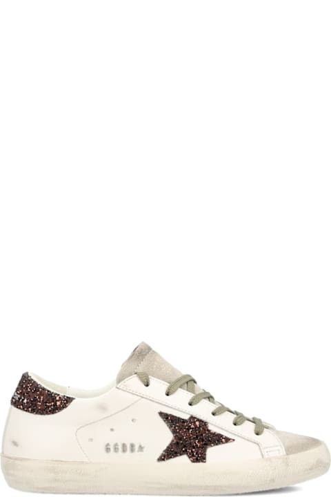 Golden Goose Super-star Leather Sneakers
