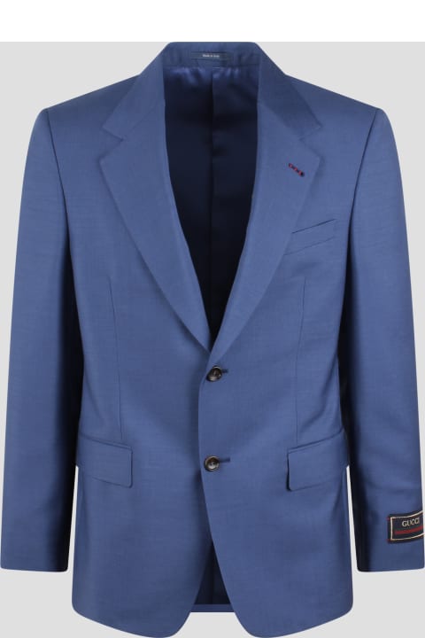 Gucci Sale for Men Gucci Wool Mohair Formal Jacket