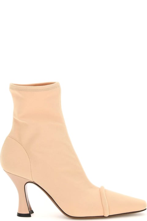 Lycra Ran Ankle Boots