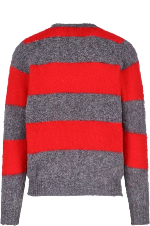Howlin Sweaters for Men Howlin 'shaggy Bear' Striped Sweater