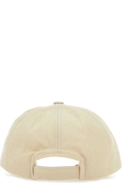 Hats for Men Isabel Marant Logo Embroidered Curved-peak Baseball Cap