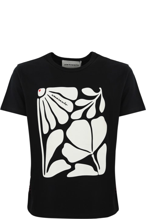 Amaranto Topwear for Men Amaranto T-shirt With Print