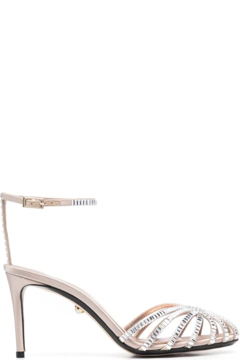 Fashion for Women Alevì Champagne Calf Leather Sandals