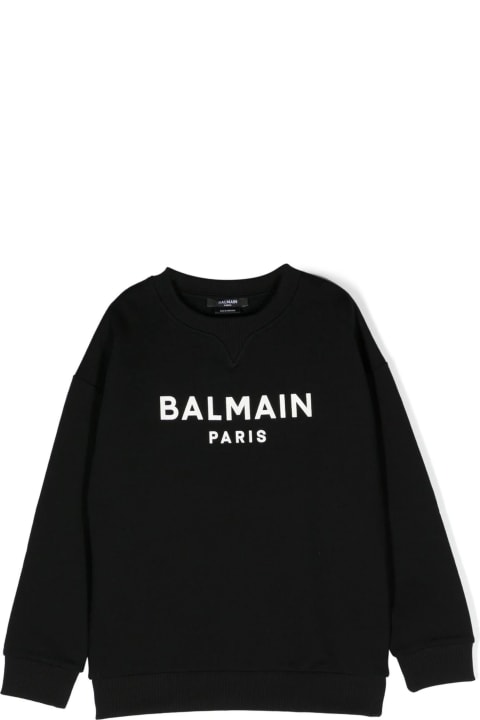Balmain for Kids Balmain Balmain Sweaters Black
