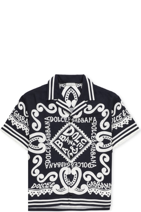 Topwear for Boys Dolce & Gabbana Viscose Shirt