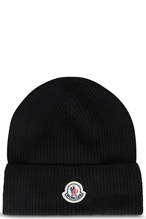 Moncler Hats for Men Moncler Logo Beanie
