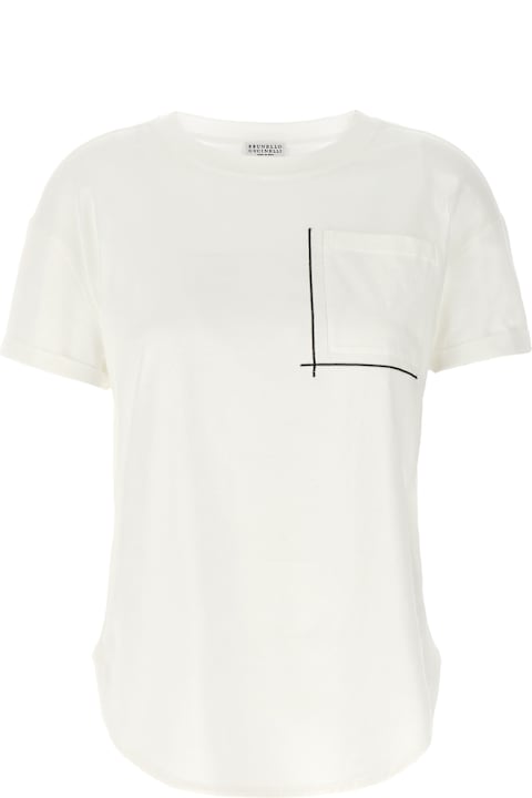 Brunello Cucinelli Topwear for Women Brunello Cucinelli T-shirt Monile