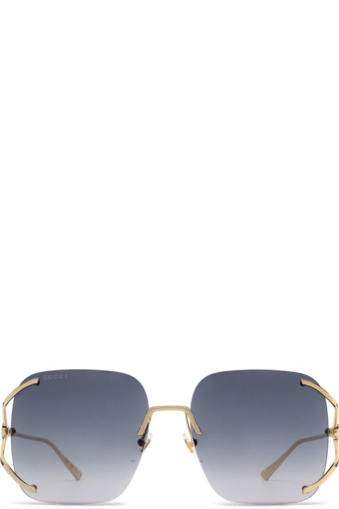 Gucci Eyewear Eyewear for Women Gucci Eyewear Gg0646s Gold Sunglasses