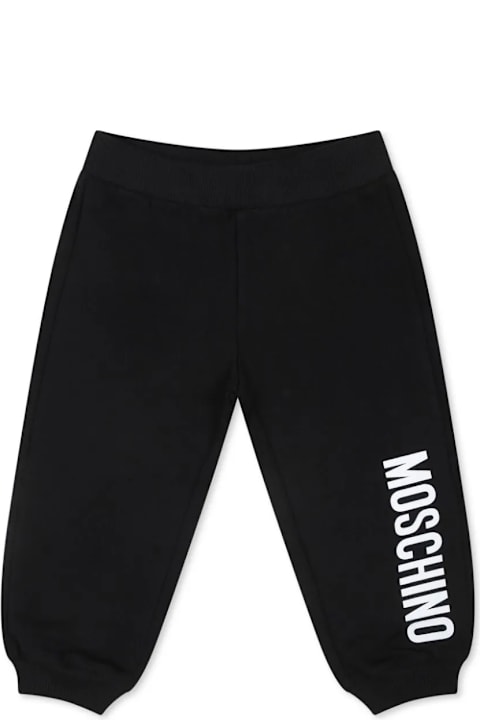 Moschino Bottoms for Baby Boys Moschino Pantalone Con Logo