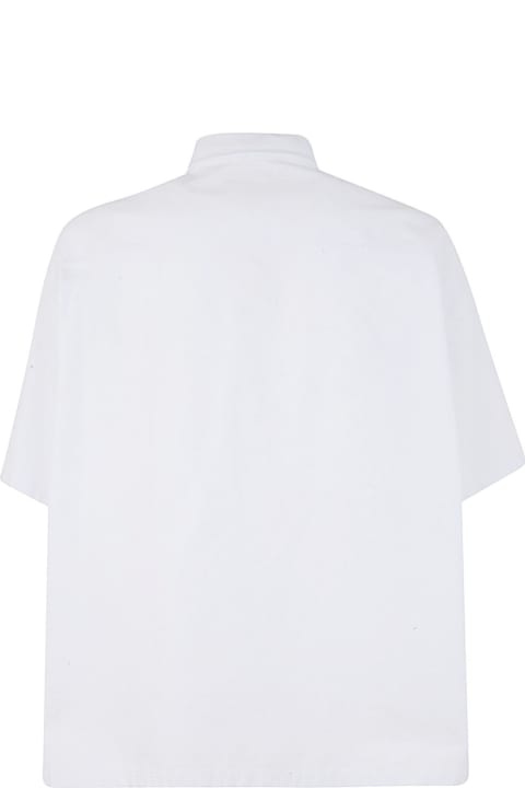 Raf Simons for Men Raf Simons Oversized Short Sleeved Denim Shirt
