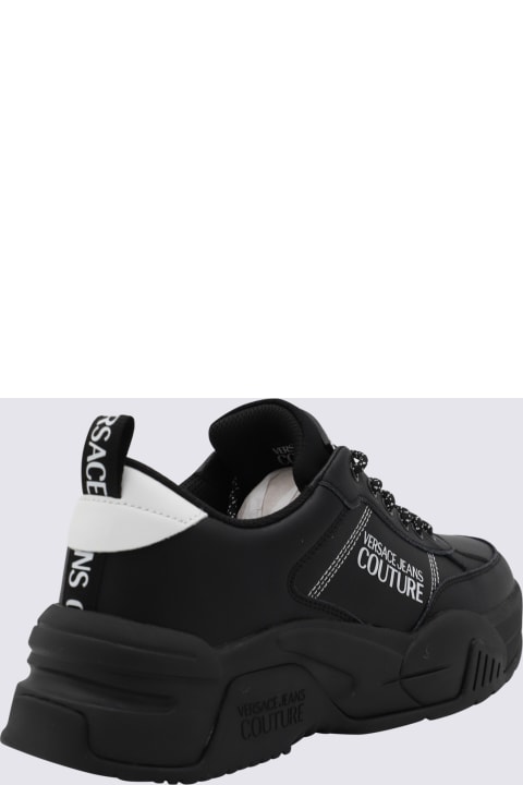 スニーカー VERSACE JEANS COUTURE Woman Sneakers Black 78YA3SK1ZPB01 899 Amazon.com | VERSACE JEANS COUTURE Black Slip on Ankle