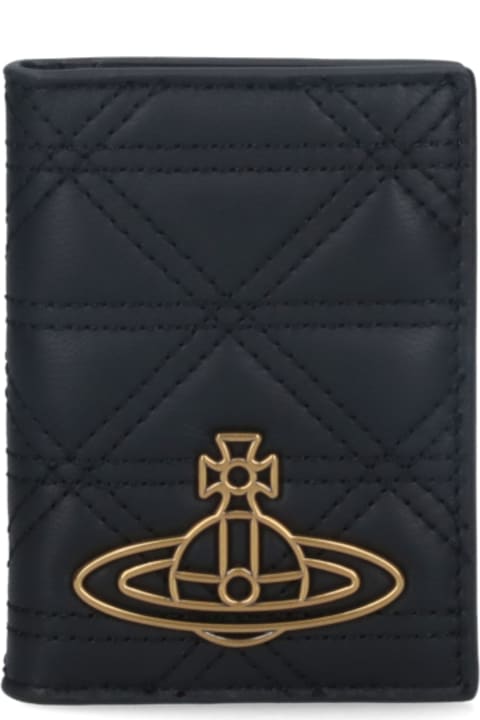 Vivienne Westwood for Women Vivienne Westwood Bifold Logo Passport Holder