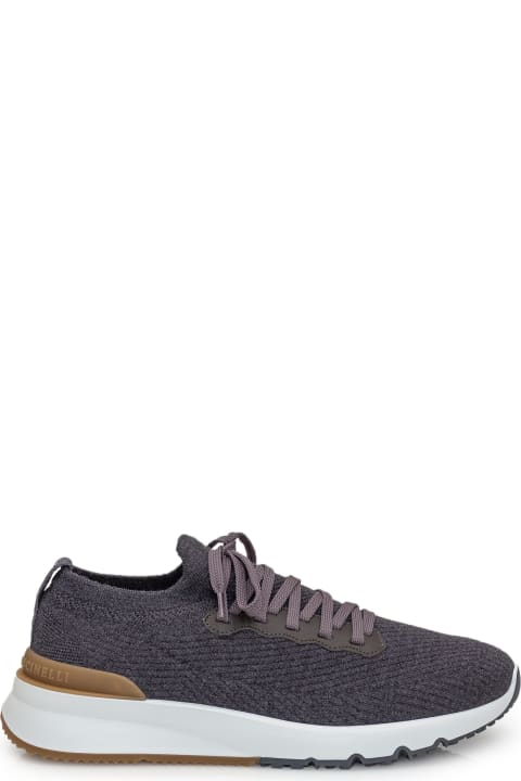Brunello Cucinelli Shoes for Men Brunello Cucinelli Wool Sneakers