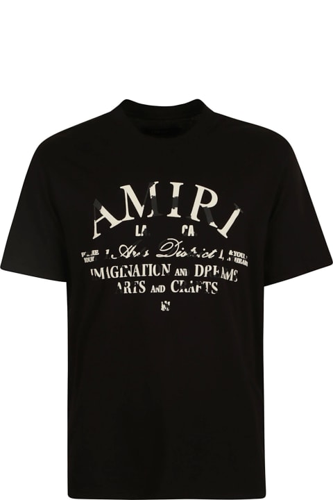 Clothing Sale for Men AMIRI Arts District Logo T-shirt