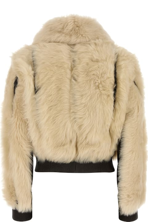 Zimmermann for Women Zimmermann Illustration Shearling Jacket