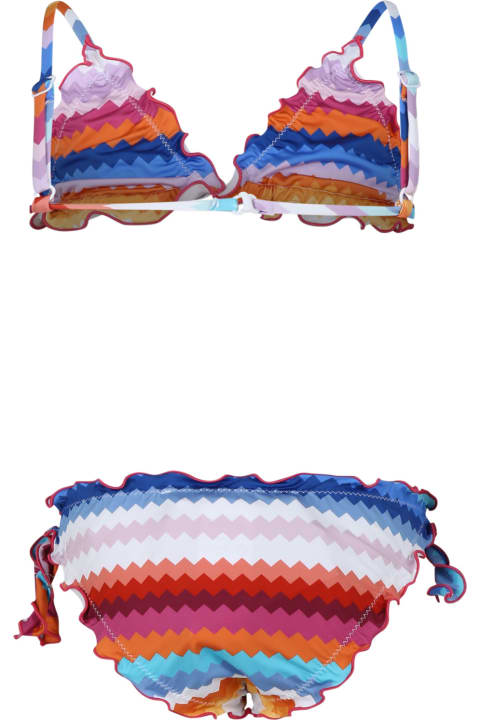 Missoni Swimwear for Girls Missoni Multicolor Bikini For Girl