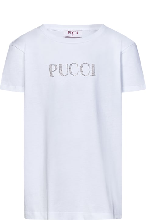 Topwear for Girls Pucci Emilio  Kids T-shirt