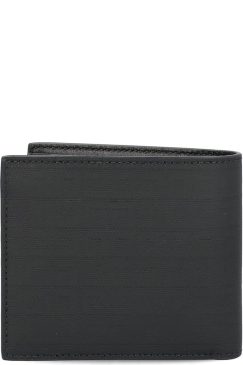 メンズ Givenchyのアクセサリー Givenchy Allover 4g Pattern Bifold Wallet