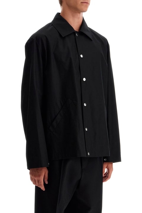 Homeware Jil Sander Logo Print Popeline Overshirt
