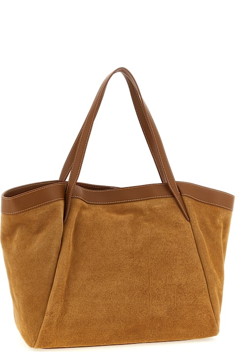 TwinSet for Kids TwinSet Suede Shopping Bag