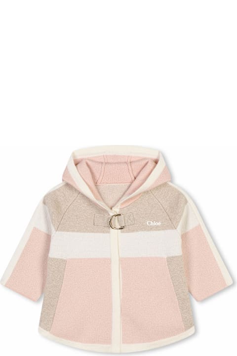 Chloé Coats & Jackets for Baby Boys Chloé Hooded Cardigan