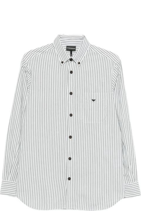 Homeware Emporio Armani Striped Cotton Shirt