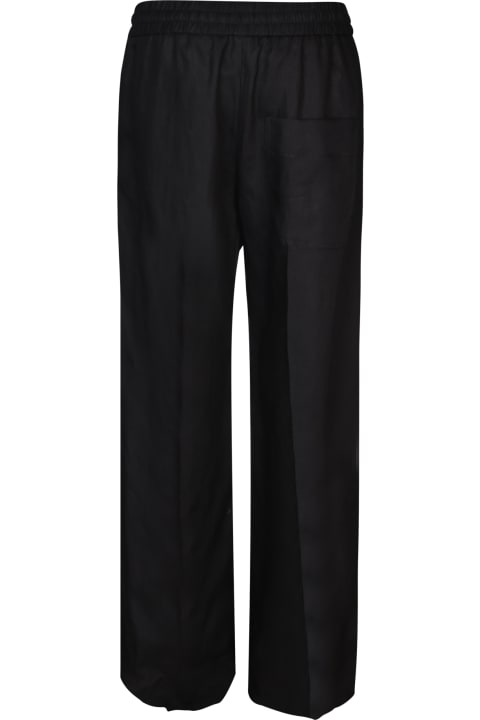 Pants & Shorts for Women Paul Smith Wide-fit Black Trousers