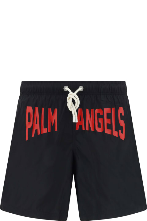 Palm Angels Swimwear for Women Palm Angels Nylon Swimsuit With Logo