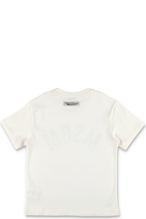 T-Shirts & Polo Shirts for Boys MSGM Logo T-shirt