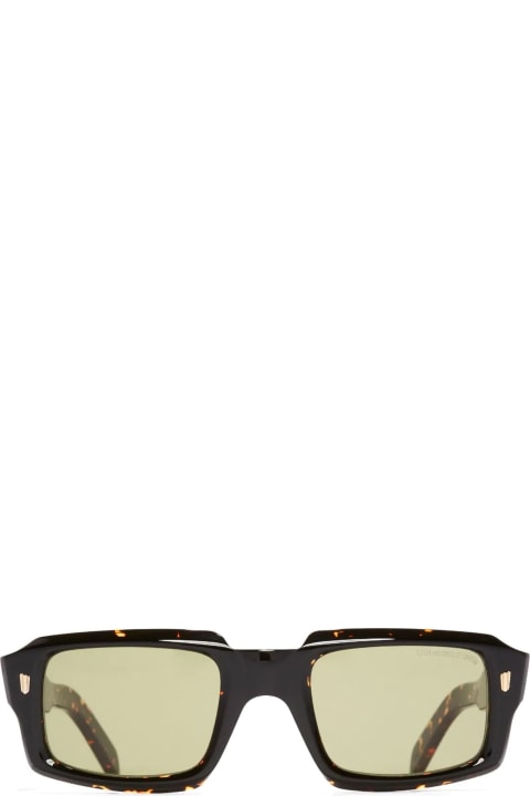 Cutler and Gross Eyewear for Women Cutler and Gross 9495 / Black On Havana Sunglasses