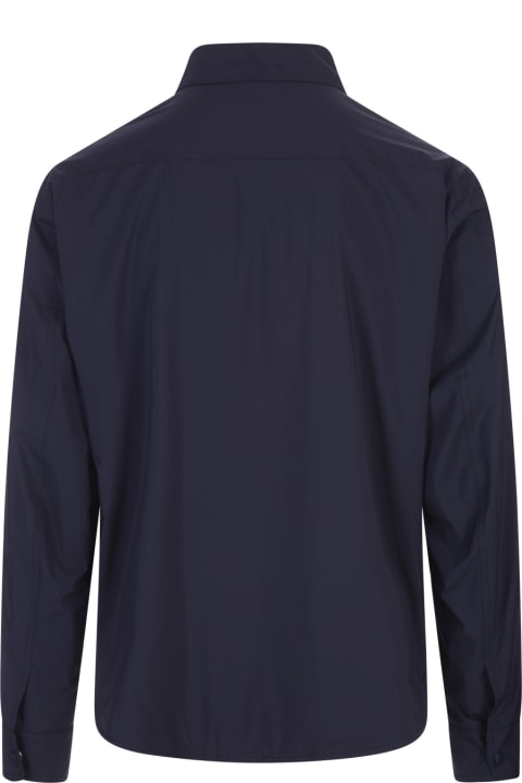 Fedeli Coats & Jackets for Men Fedeli Blue Varese Ml. Airstop Jacket