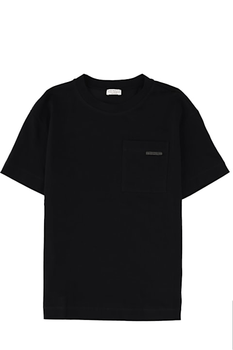 Brunello Cucinelli for Kids Brunello Cucinelli T-shirt With Pocket