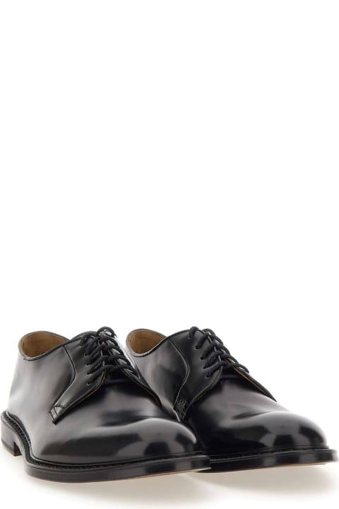 Fashion for Men Doucal's "horse" Leather Lace-up Shoes