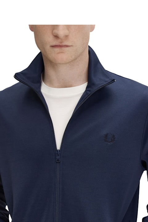 Fred Perry Fleeces & Tracksuits for Men Fred Perry Zippered Track Sweatshirt
