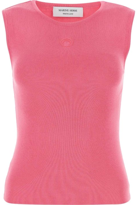 Fashion for Women Marine Serre Pink Stretch Viscose Top