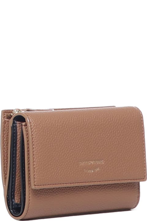 Fashion for Women Giorgio Armani Wallet With Card Compartment And Magnetic Closure Giorgio Armani