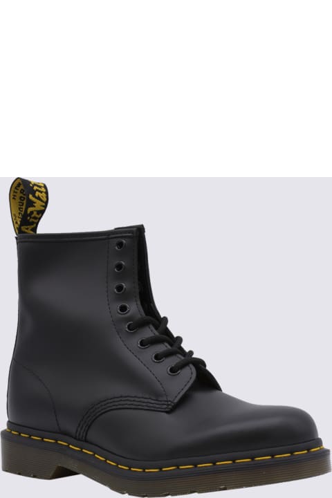 メンズ新着アイテム Dr. Martens Black 1460 Smooth Leather Boots