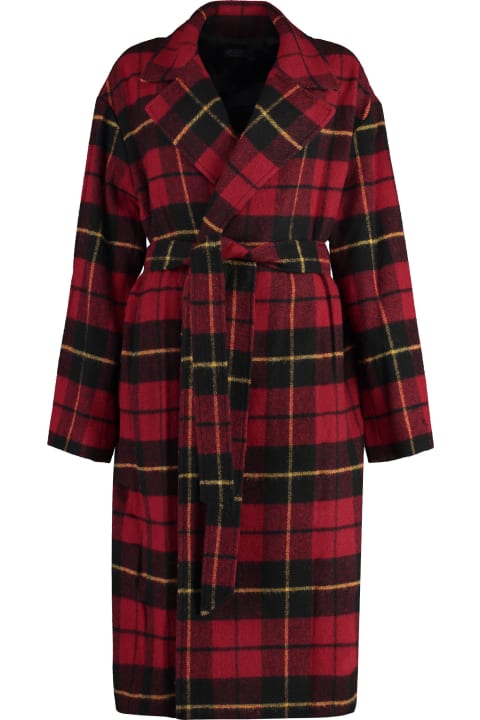 Polo Ralph Lauren Coats & Jackets for Women Polo Ralph Lauren Checked Wool Coat