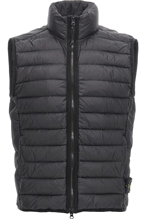 メンズ Stone Islandのコート＆ジャケット Stone Island 'loom Woven Chambers Nylon Down-tc' Vest