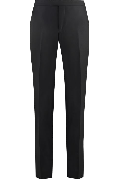 الملابس لـ القسم الرجالي Z Zegna Wool Trousers