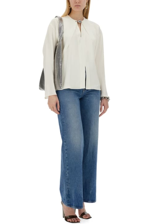 Paco Rabanne Topwear for Women Paco Rabanne Blouse With Chain Detail