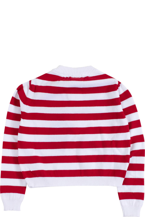 Stella Jean Topwear for Girls Stella Jean Girl Striped Sweater