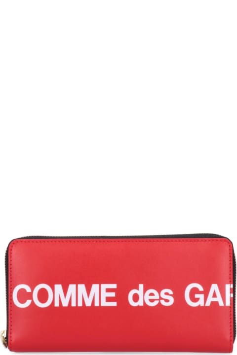 Wallets for Men Comme des Garçons Wallet Logo Wallet